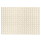Verzwaringsdeken Stof Lichtkleurig Crème