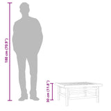 Tuintafel 65X55X30 Cm Bamboe