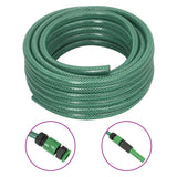 Tuinslang Met Koppelingsset 0,75'' 10 M Pvc Groen
