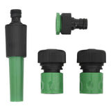Tuinslang Met Koppelingsset 0,75'' 10 M Pvc Groen