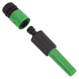 Tuinslang Met Koppelingsset 0,75'' 10 M Pvc Groen