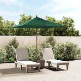 Parasol Met Houten Paal 198X198X231 Cm