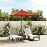 Parasol Met Houten Paal 198X198X231 Cm