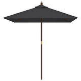 Parasol Met Houten Paal 198X198X231 Cm