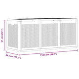 Tuinbox Pp Rattan