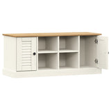 Schoenenbank Vigo 106X35X40 Cm Massief Grenenhout