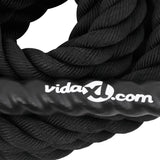 Battle Rope Zwart 6,8 Kg Polyester