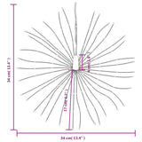 Kerstverlichting Vuurwerk 140 Te Led's 17 Cm