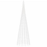 Led-Kerstboom Aan Vlaggenmast 3000 Leds Koud Wit Koudwit