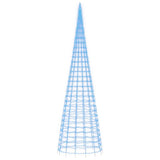 Led-Kerstboom Aan Vlaggenmast 3000 Led's Blauw