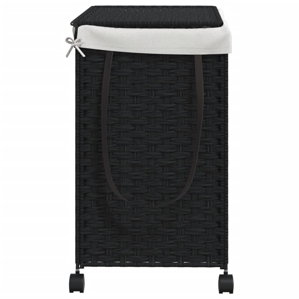 Wasmand Op Wielen 60X35X60,5 Cm Rattan