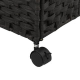 Wasmand Op Wielen 60X35X60,5 Cm Rattan