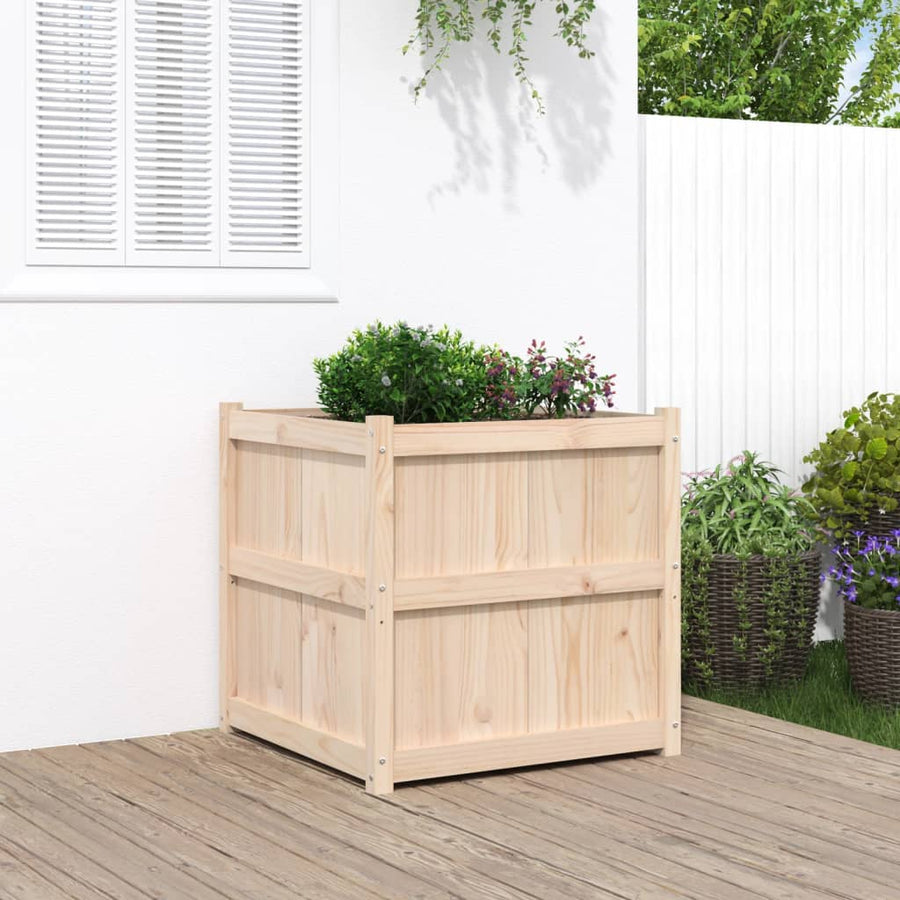 Plantenbak 70X70X70 Cm Massief Douglashout