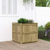 Plantenbak 70X70X70 Cm Massief Douglashout