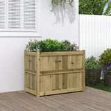 Plantenbak 90X50X70 Cm Massief Douglashout