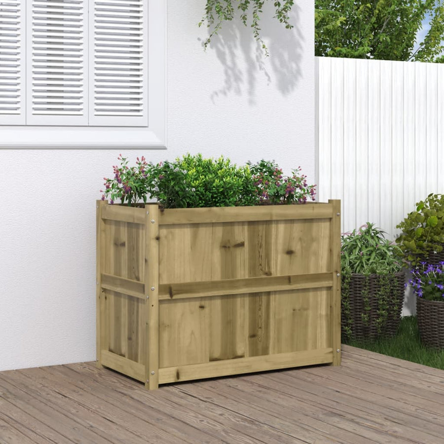 Plantenbak 90X50X70 Cm Massief Douglashout