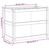 Plantenbak 90X50X70 Cm Massief Douglashout