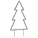 Kerstverlichting Kerstboom Met Grondpinnen 115 Led's 90 Cm