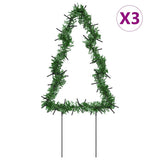 Kerstverlichting Kerstboom Met Grondpinnen 50 Led's 30 Cm