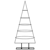 Kerstdecoratie Kerstboom Metaal Zwart