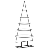 Kerstdecoratie Kerstboom Metaal Zwart