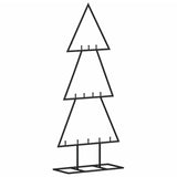 Kerstdecoratie Kerstboom Metaal Zwart Zwart