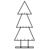 Kerstdecoratie Kerstboom Metaal Zwart Zwart