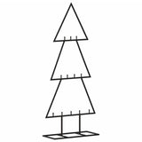 Kerstdecoratie Kerstboom Metaal Zwart Zwart