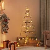 Kerstdecoratie Kerstboom Metaal Zwart Zwart