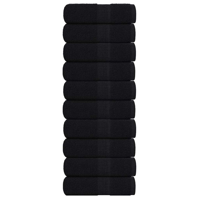 Washandjes Frogn 360 G/M² Zwart