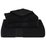 Washandjes Frogn 360 G/M² Zwart