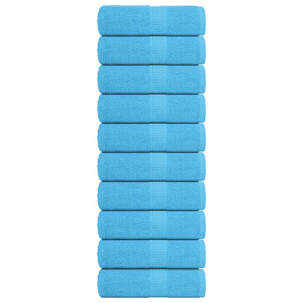 Douchehanddoeken Frogn 360 G/M² Turquoise