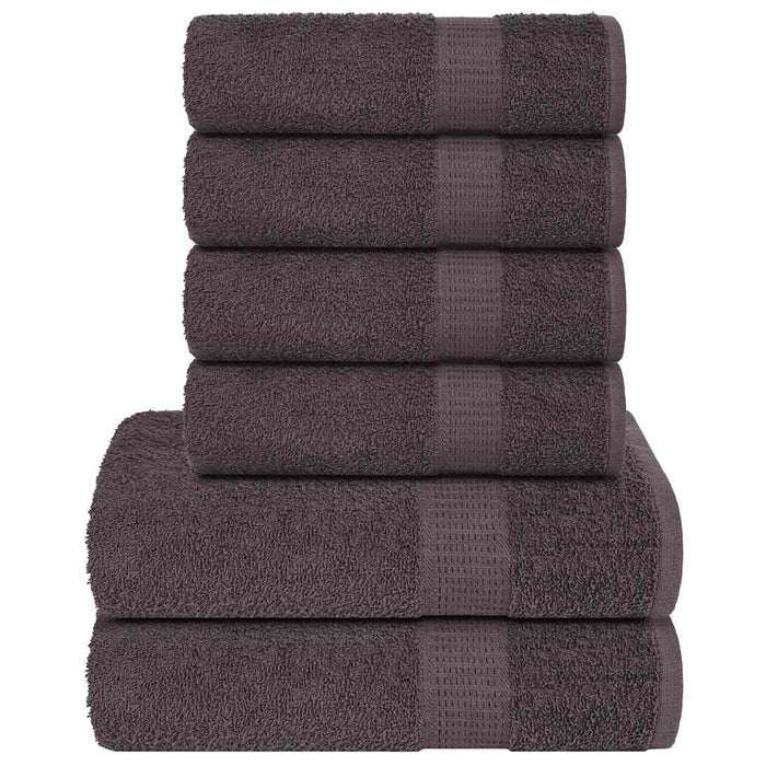 6-Delige Handdoekenset Frogn 360 G/M²