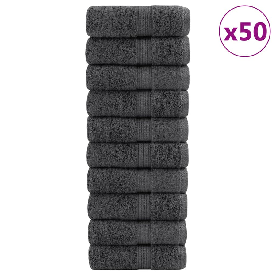 Badhanddoeken Solund 600 G/M² Antraciet