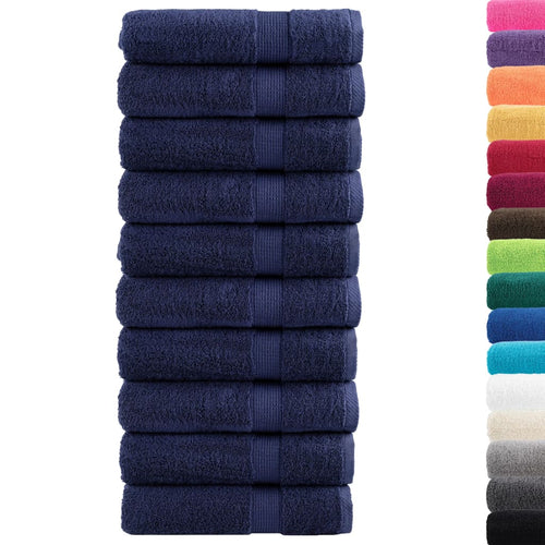 Badhanddoeken Solund 600 G/M² Marineblauw