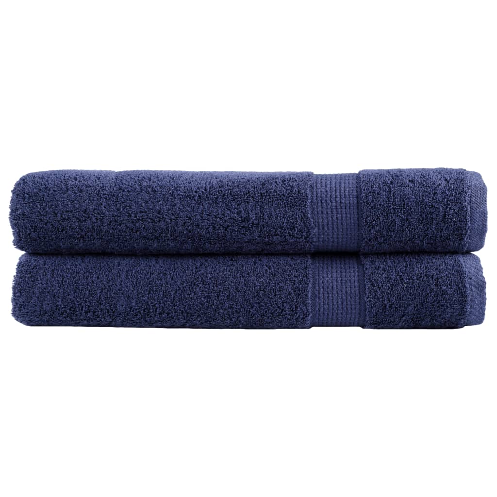 Badhanddoeken Solund 600 G/M² Marineblauw