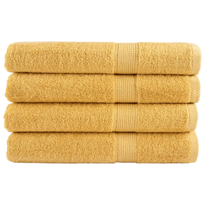 Handdoeken Solund 600 G/M² Kleurig Goud