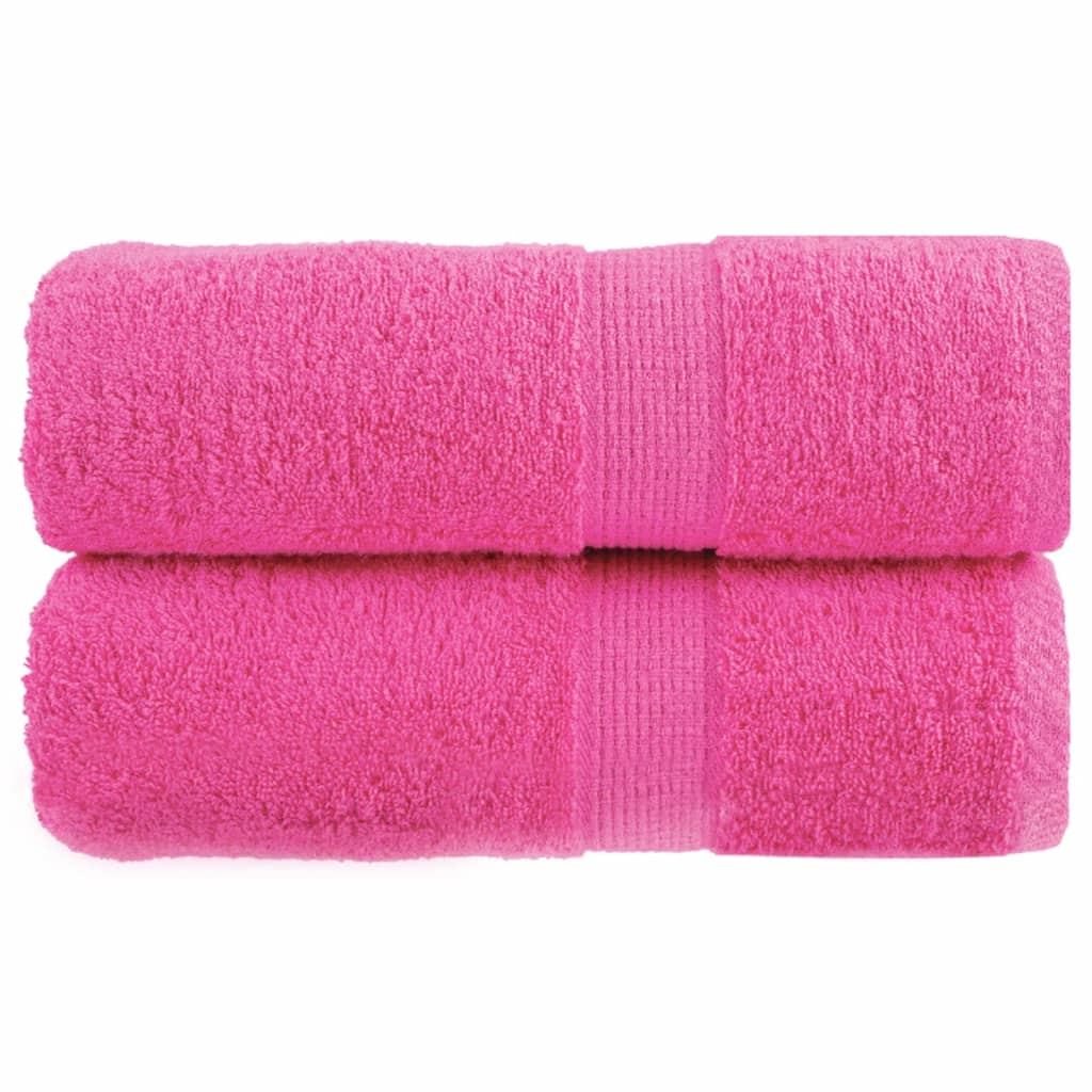 Premium Washandjes Solund 10 Stuks 600 G/M² Roze