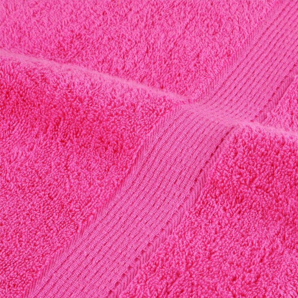 Premium Washandjes Solund 10 Stuks 600 G/M² Roze