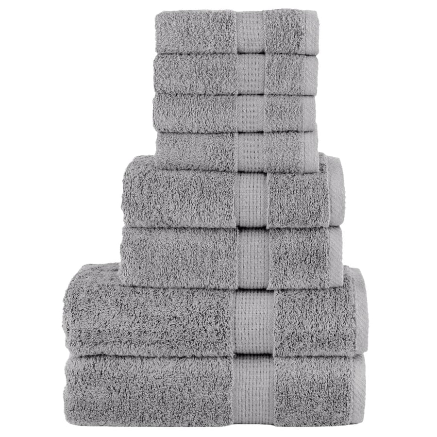 8-Delige Handdoekenset Solund 600 G/M² Kleurig