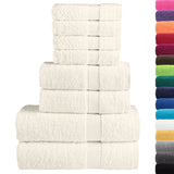 8-Delige Handdoekenset Solund 600 G/M² Kleurig