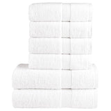 6-Delige Handdoekenset Solund 600 G/M² Kleurig