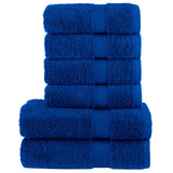 6-Delige Handdoekenset Solund 600 G/M² Kleurig