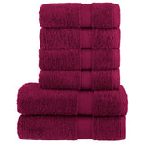 6-Delige Handdoekenset Solund 600 G/M² Kleurig