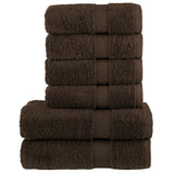 6-Delige Handdoekenset Solund 600 G/M² Kleurig