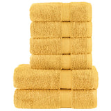 6-Delige Handdoekenset Solund 600 G/M² Kleurig