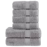 6-Delige Handdoekenset Solund 600 G/M² Kleurig