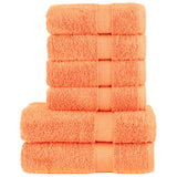 6-Delige Handdoekenset Solund 600 G/M² Kleurig