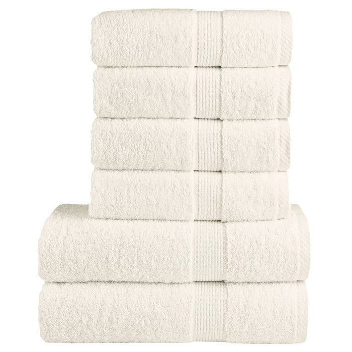6-Delige Handdoekenset Solund 600 G/M² Kleurig