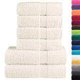 6-Delige Handdoekenset Solund 600 G/M² Kleurig